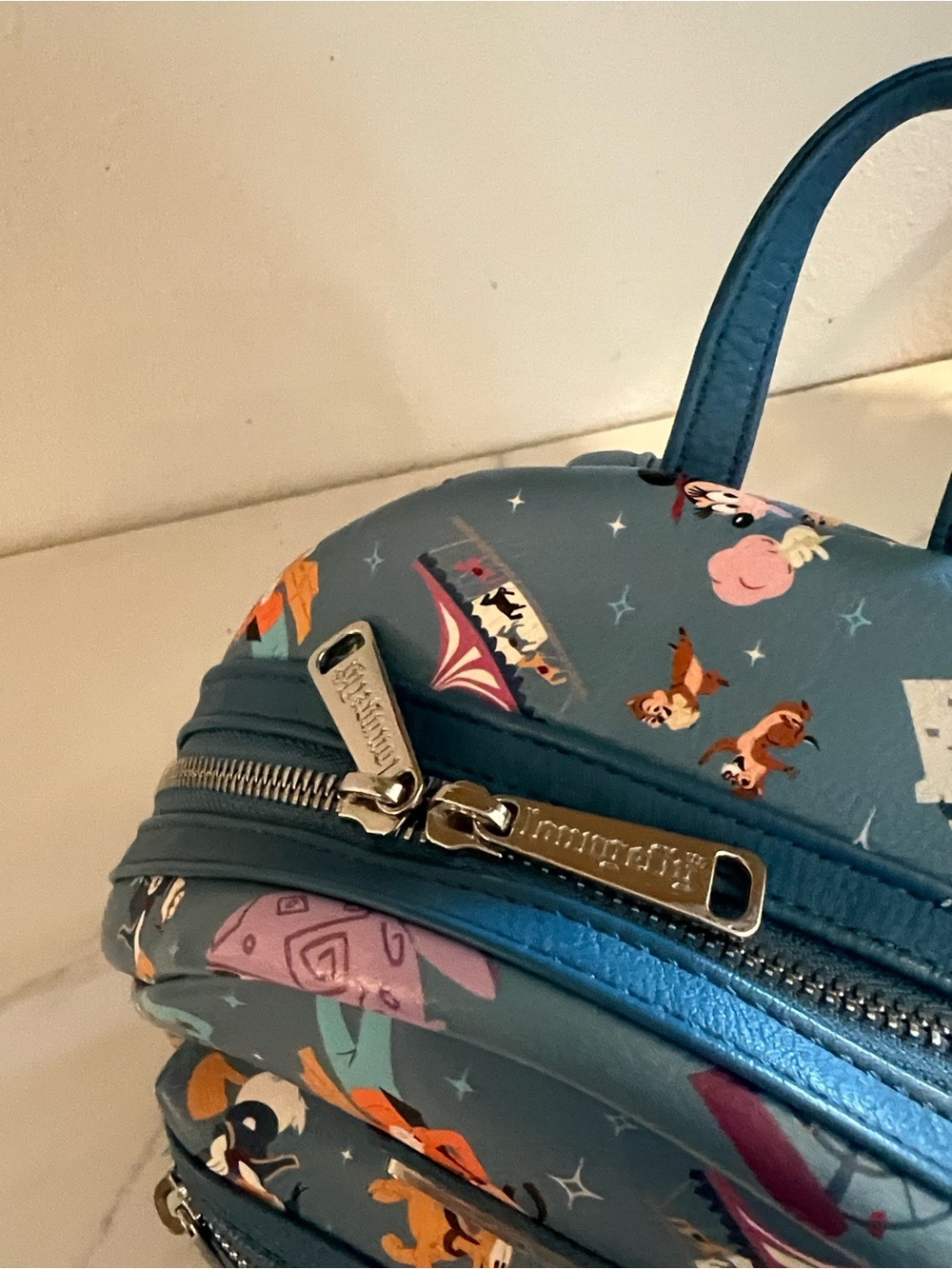 Disney Parks Loungefly Disneyland Resort Icons Mini Backpack 2020 - Picture 3 of 6